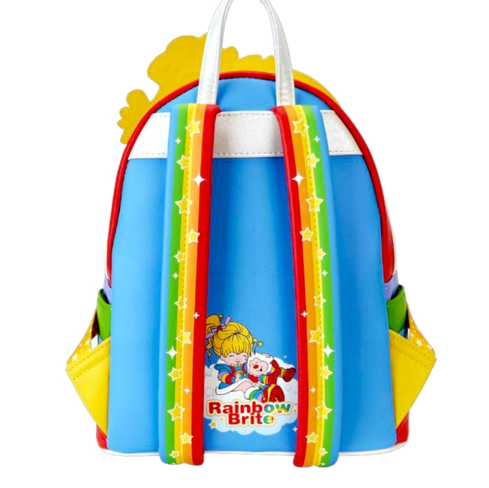 LOUNGEFLY Rainbow Brite Mini Backpack Figural Bag - Picture 2 of 7